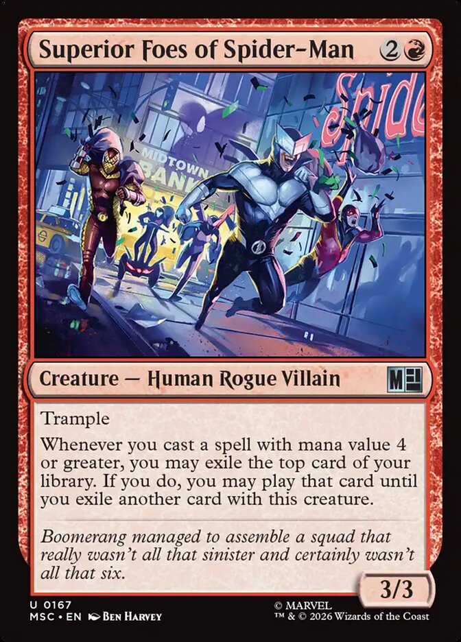 Superior Foes of Spider-Man (Surge Foil)