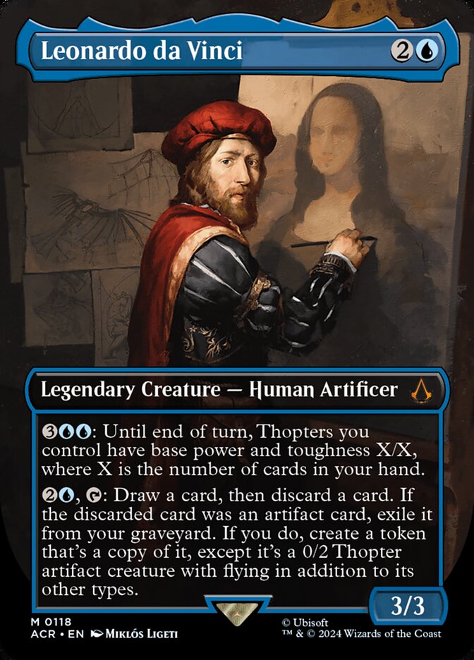 Leonardo da Vinci (Borderless)
