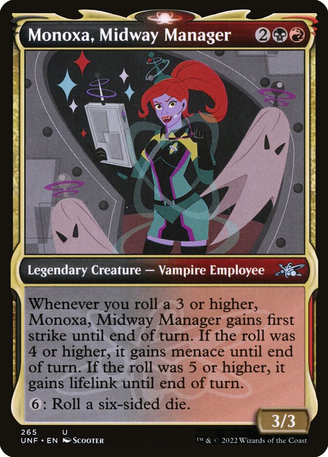 Monoxa, Midway Manager (Showcase)