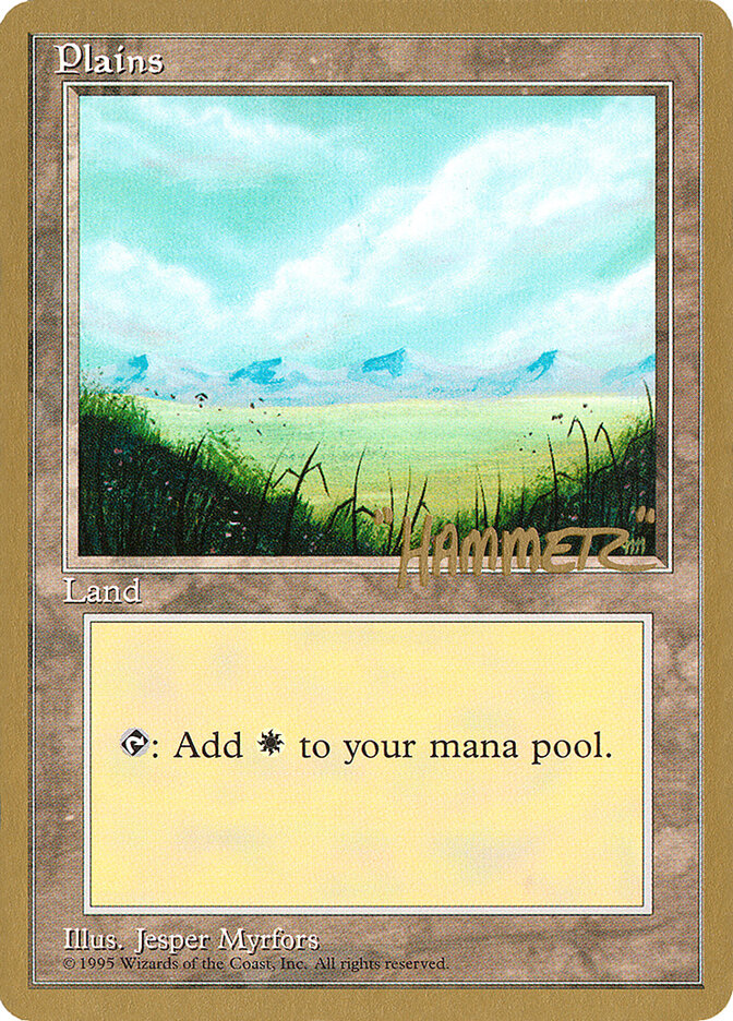 Plains (C) - 1996 Shawn "Hammer" Regnier (4ED)