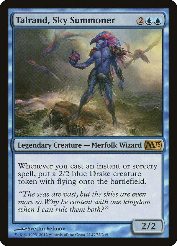 Talrand, Sky Summoner (M13 72) - Magic: The Gathering