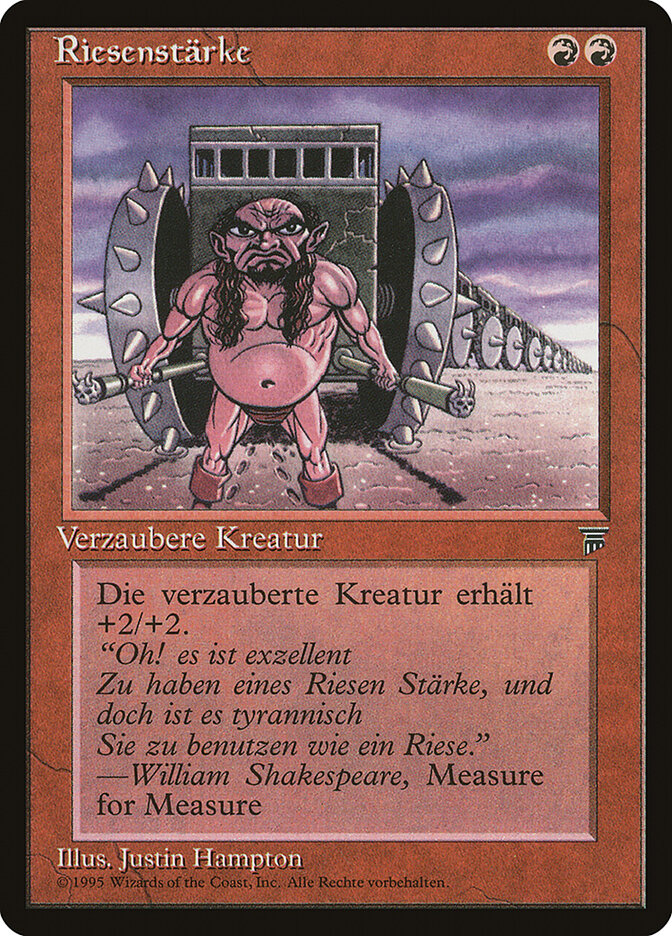Giant Strength (German) - "Riesenstarke"