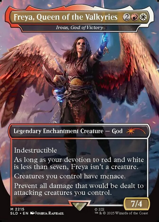 Freya, Queen of the Valkyries - Iroas, God of Victory