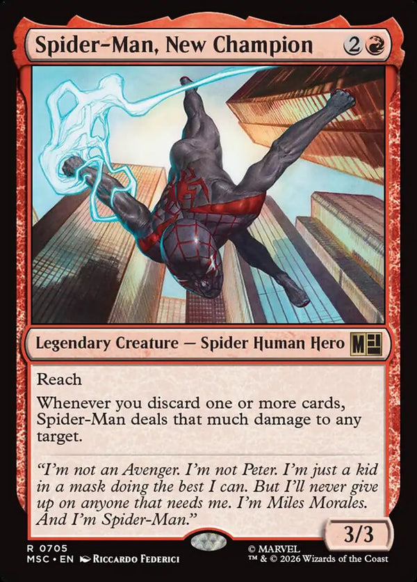Spider-Man, New Champion - Magic: The Gathering