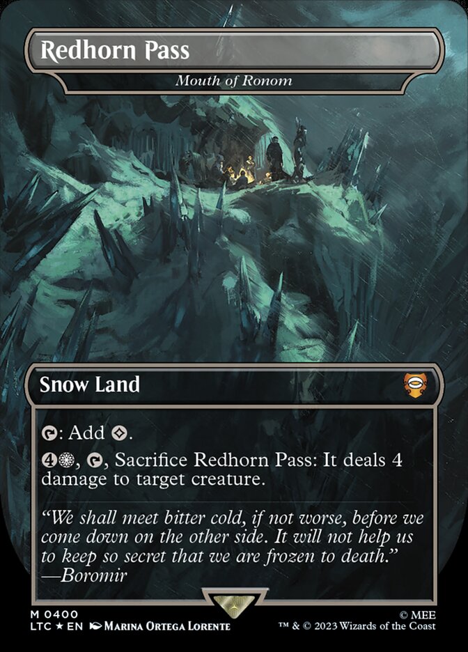 Redhorn Pass - Mouth of Ronom (Surge Foil)