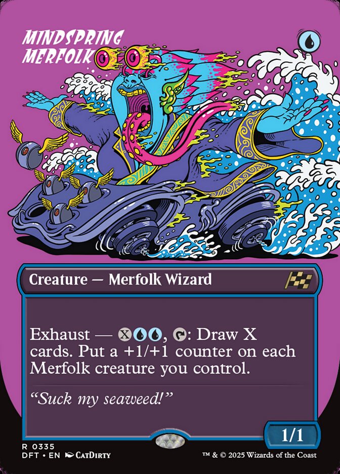 Mindspring Merfolk (Borderless)