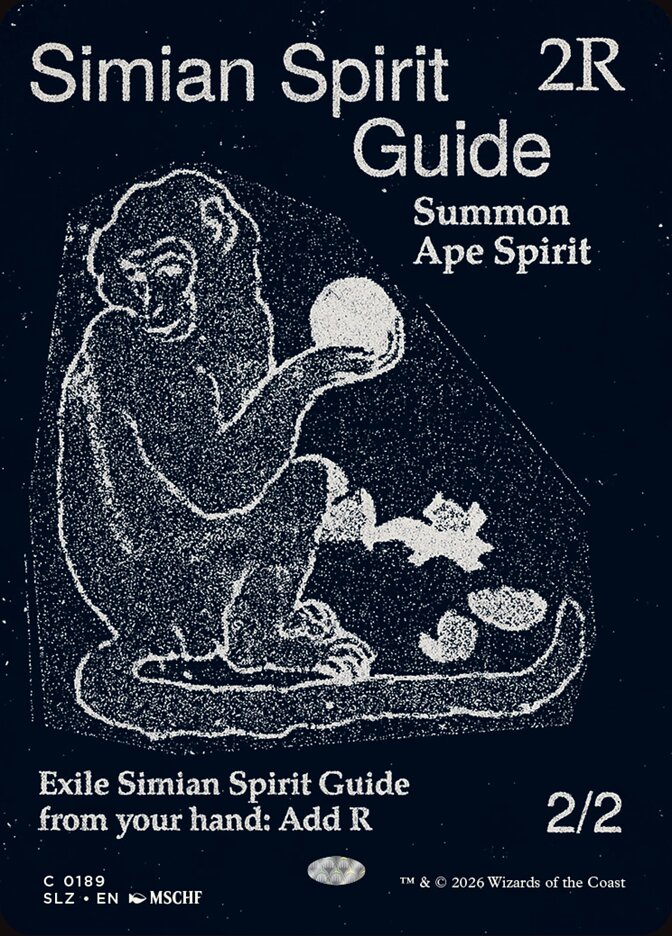 Simian Spirit Guide (0189)
