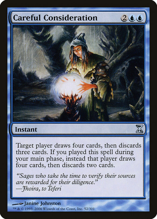 Careful Consideration - Magic: The Gathering