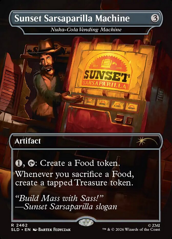 Sunset Sarsaparilla Machine - Nuka-Cola Vending Machine