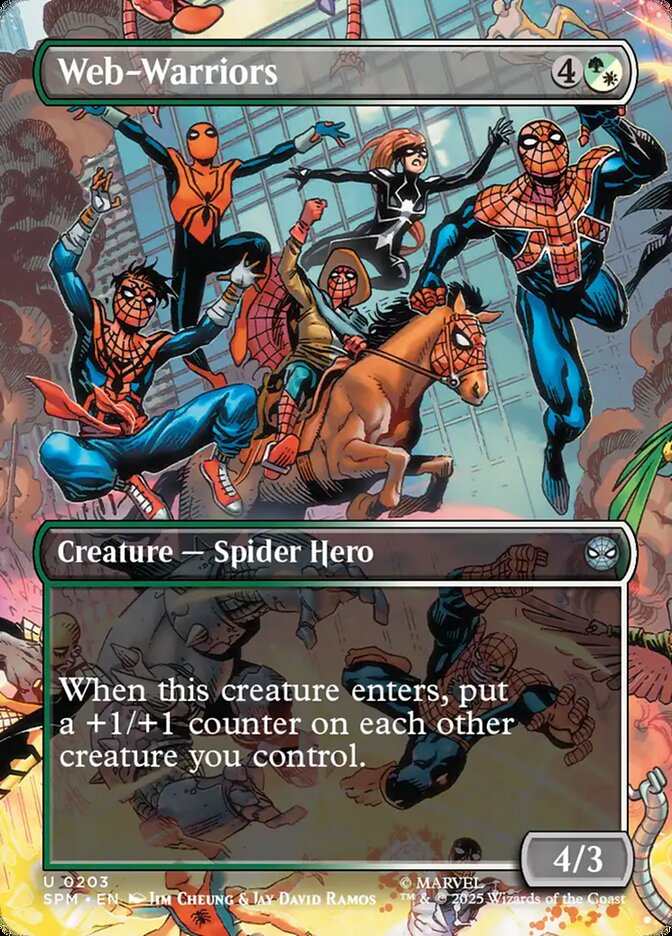 Web-Warriors (Borderless)