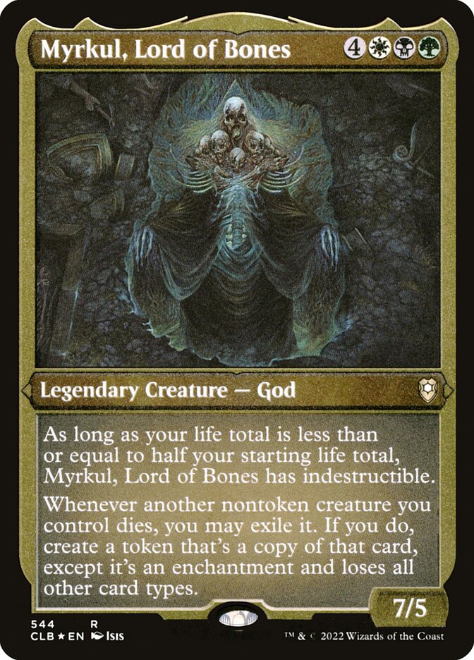 Myrkul, Lord of Bones (Foil Etched)