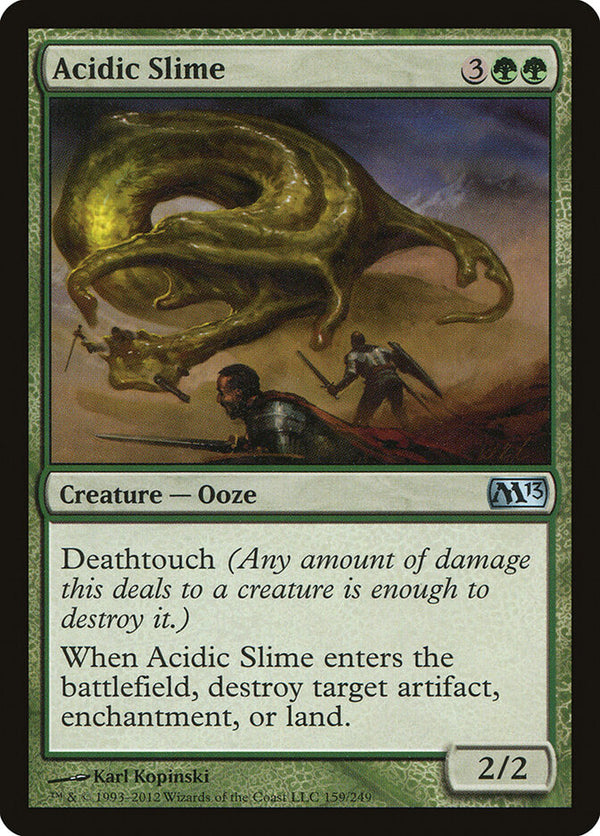 Acidic Slime (M13 159) - Magic: The Gathering