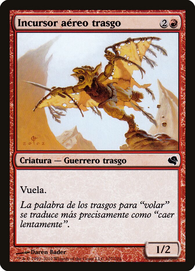 Goblin Sky Raider (Spanish) - "Incursor aereo trasgo"