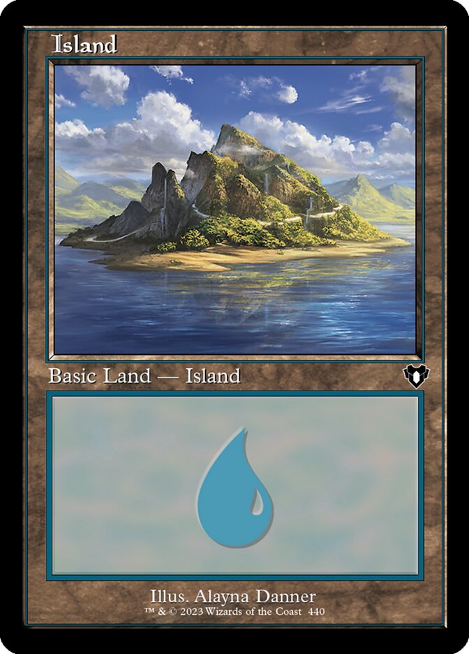 Island (440) (Retro Frame)