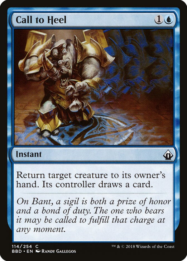 Call to Heel - Magic: The Gathering