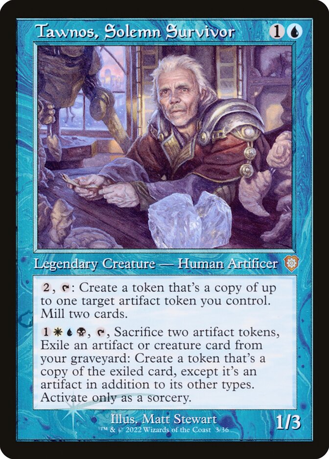 Tawnos, Solemn Survivor (Retro Frame)
