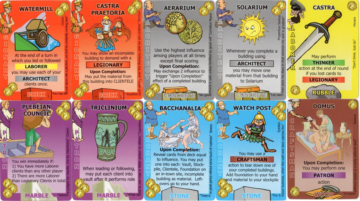 Glory to Rome: Promo Cards