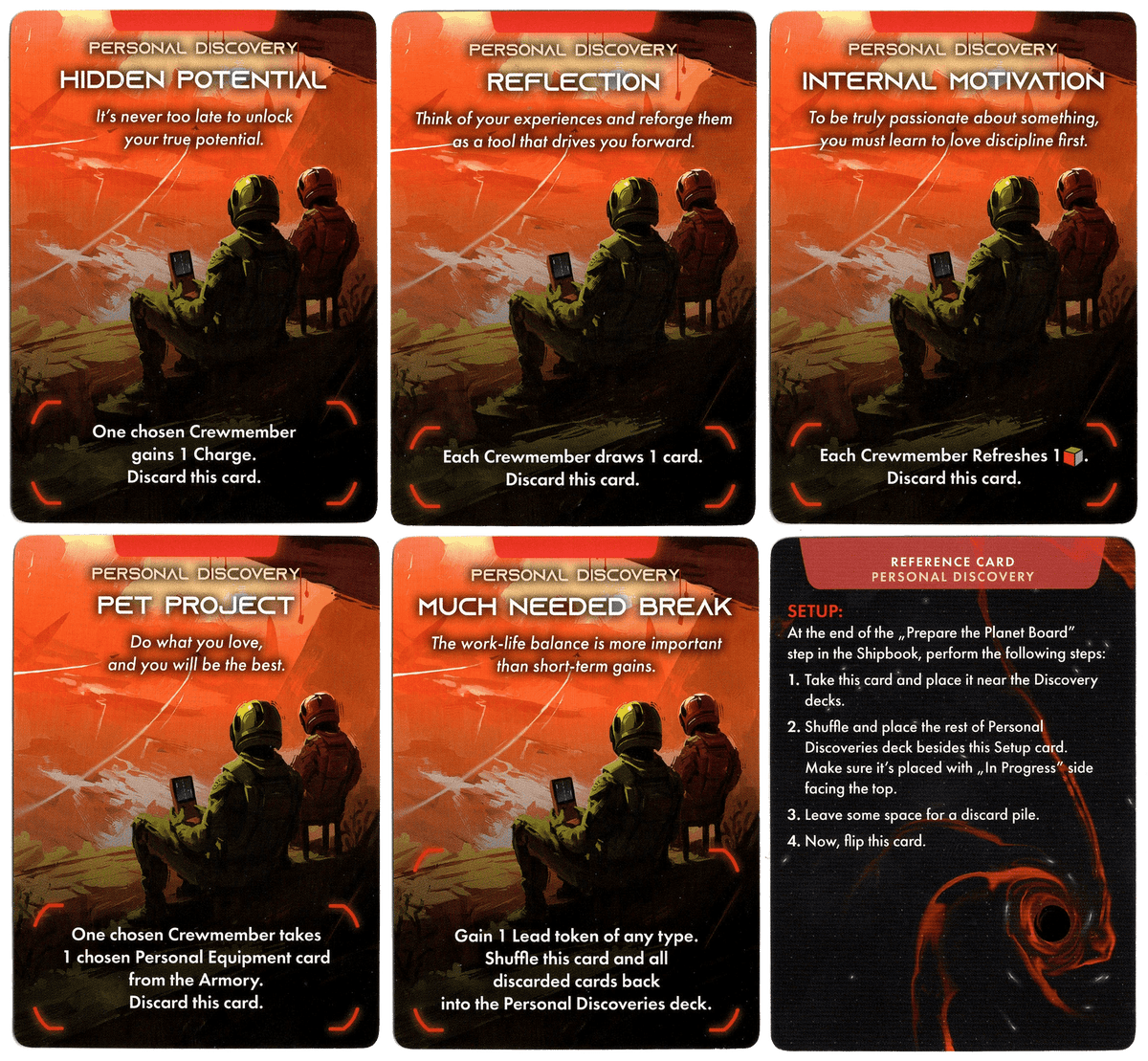 ISS Vanguard: Personal Discovery Promo Cards