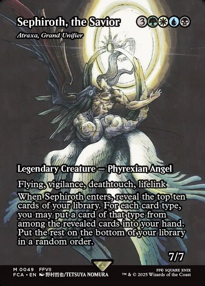 Sephiroth, the Savior - Atraxa, Grand Unifier (Showcase)