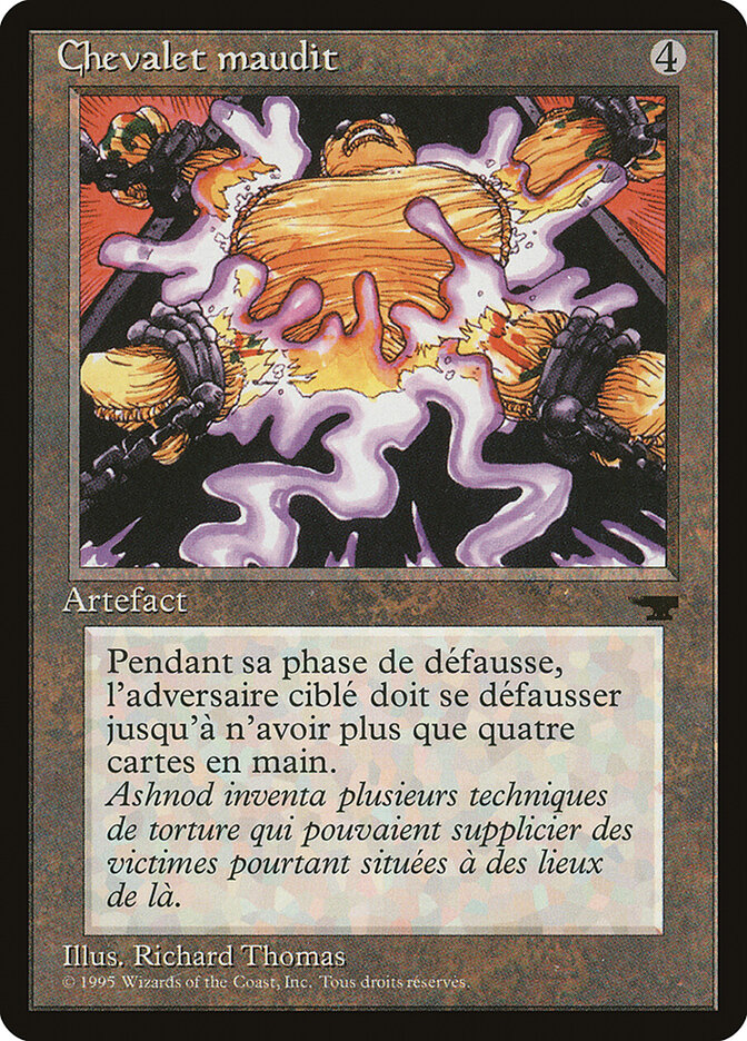 Cursed Rack (French) - "Chevalet maudit"