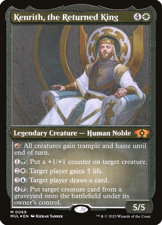 Kenrith, the Returned King (Foil Etched)