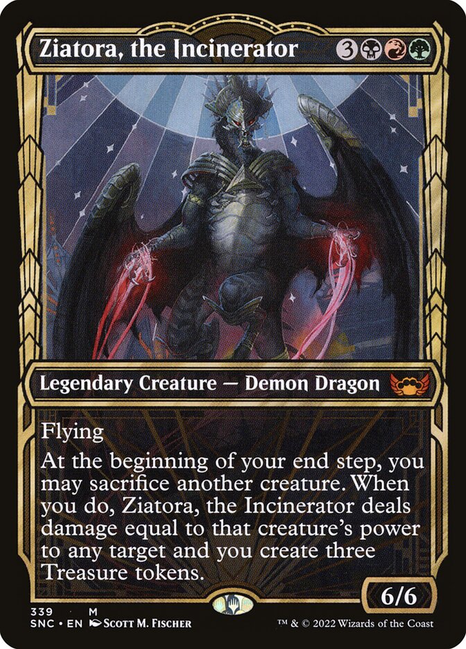 Ziatora, the Incinerator (Showcase)