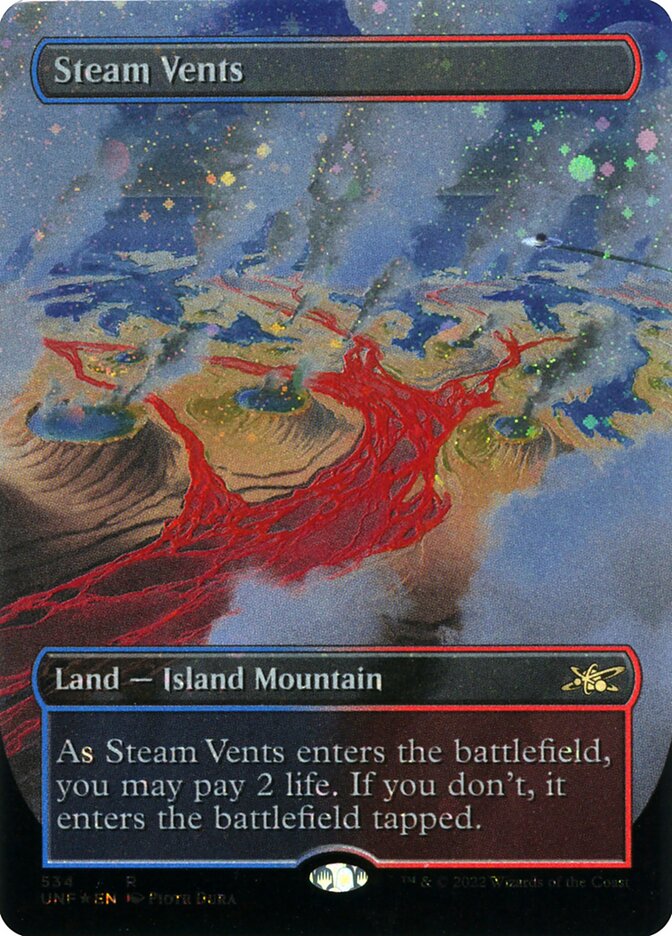 Steam Vents (Borderless) (Galaxy Foil)