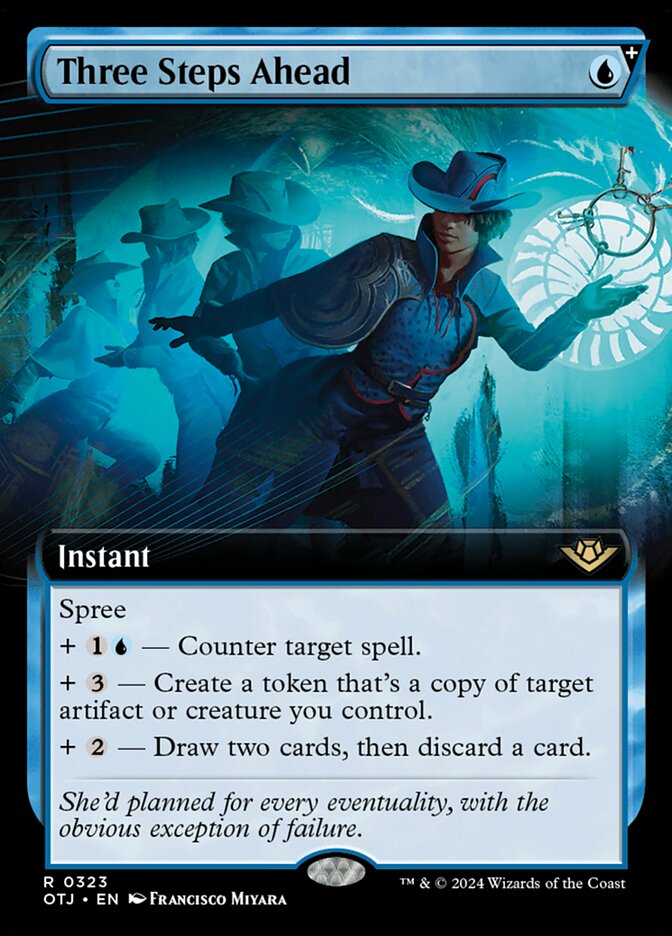 Three Steps Ahead (Extended Art)