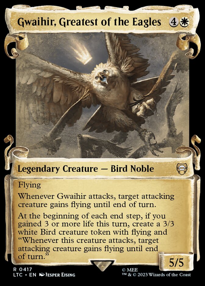 Gwaihir, Greatest of the Eagles (Showcase Scrolls)