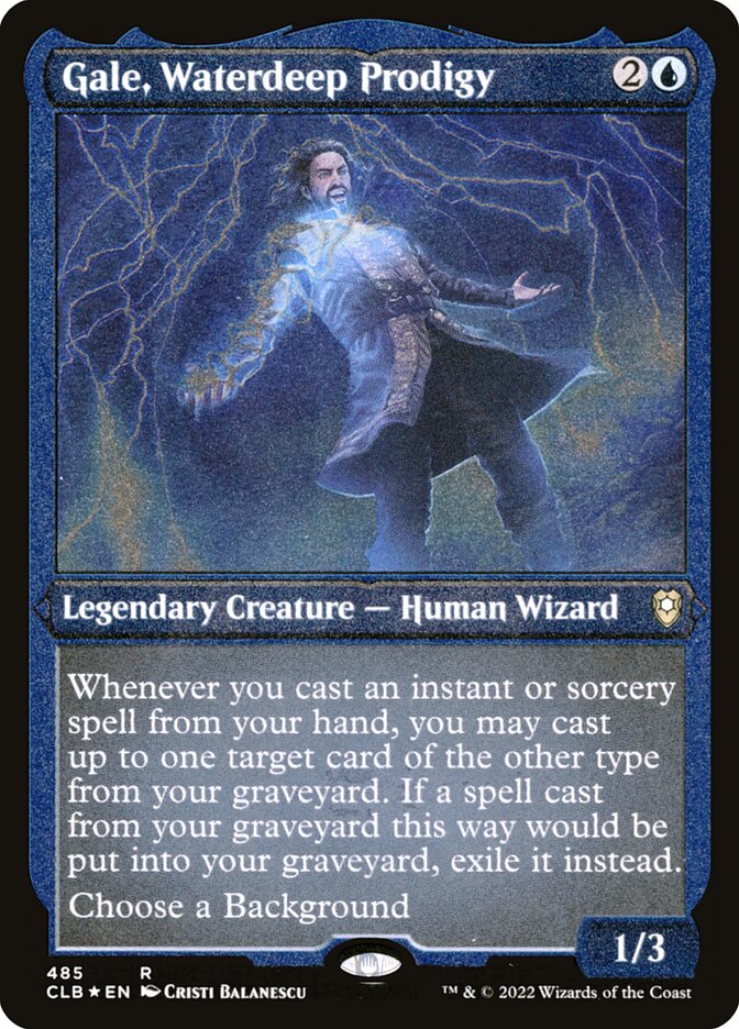 Gale, Waterdeep Prodigy (Foil Etched)