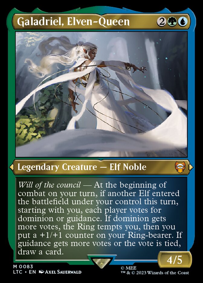Galadriel, Elven-Queen (Display Commander) - Thick Stock