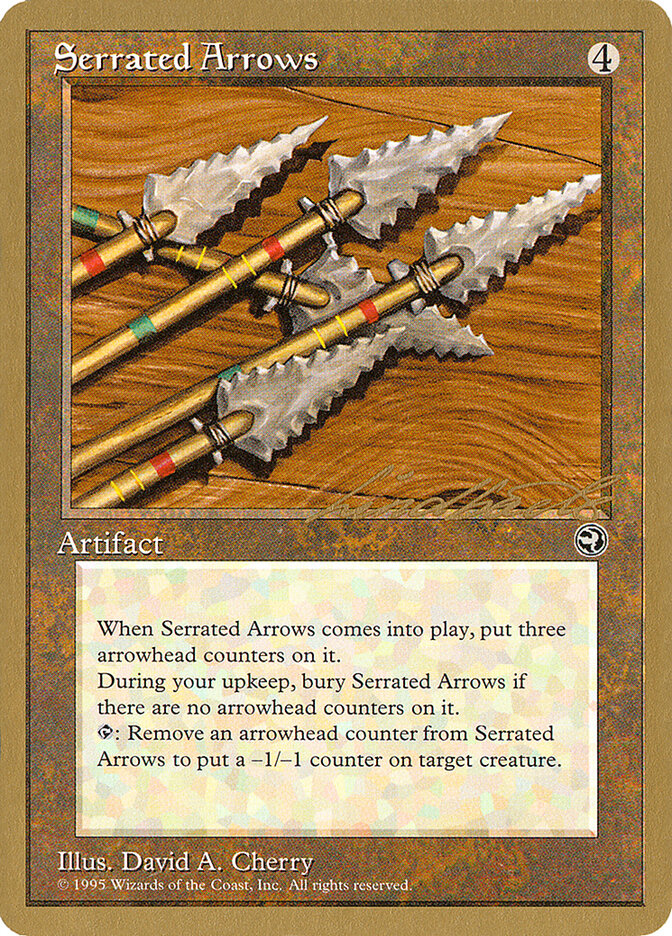 Serrated Arrows - 1996 Leon Lindback (HML)