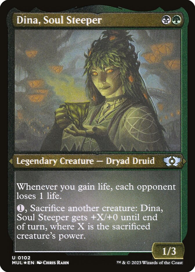 Dina, Soul Steeper (Foil Etched)