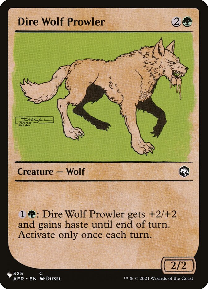 Dire Wolf Prowler (Showcase)