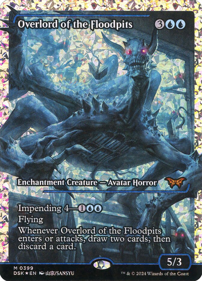 Overlord of the Floodpits (Showcase) (Fracture Foil)