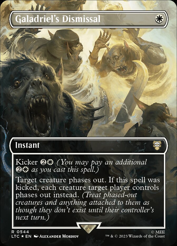 Galadriel's Dismissal (Borderless) (Surge Foil)