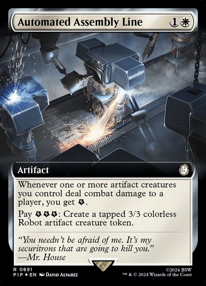 Automated Assembly Line (Extended Art) (Surge Foil)