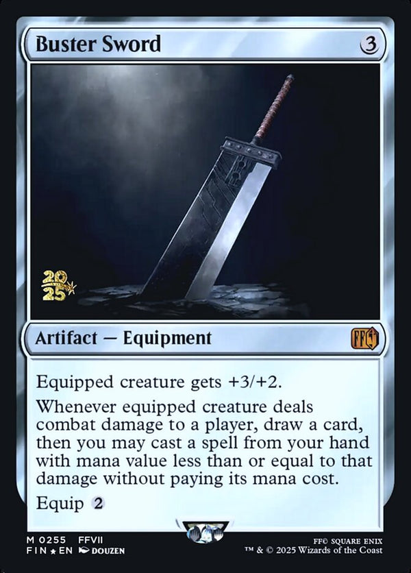 Buster Sword - Magic: The Gathering