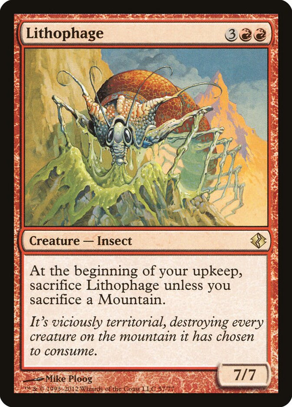 Lithophage (DDI 57) - Magic: The Gathering
