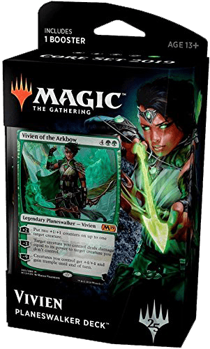 Magic: The Gathering – Core Set 2019 Planeswalker Deck: Vivien of the Arkbow