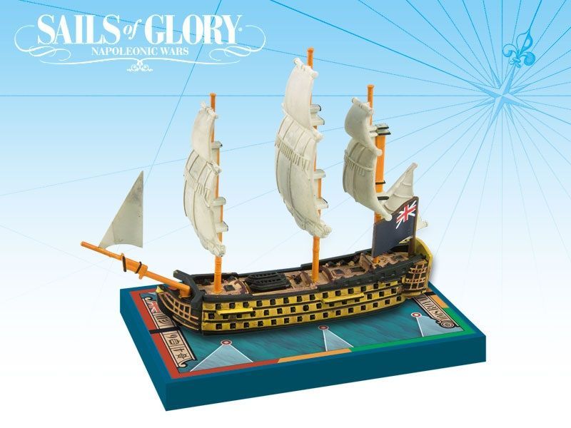 Sails of Glory: Ship Pack – HMS Royal Sovereign 1786 / HMS Brittania 1762
