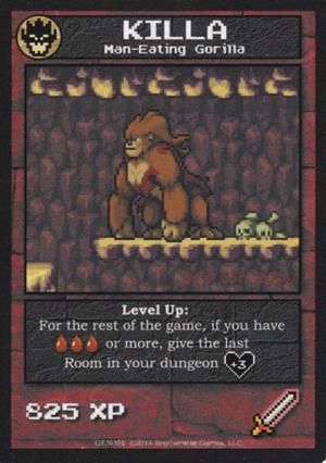 Boss Monster: Killa, Man Eating Gorilla Promo
