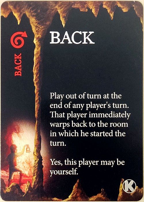 Colossal Cave: The Board Game – Back Promo