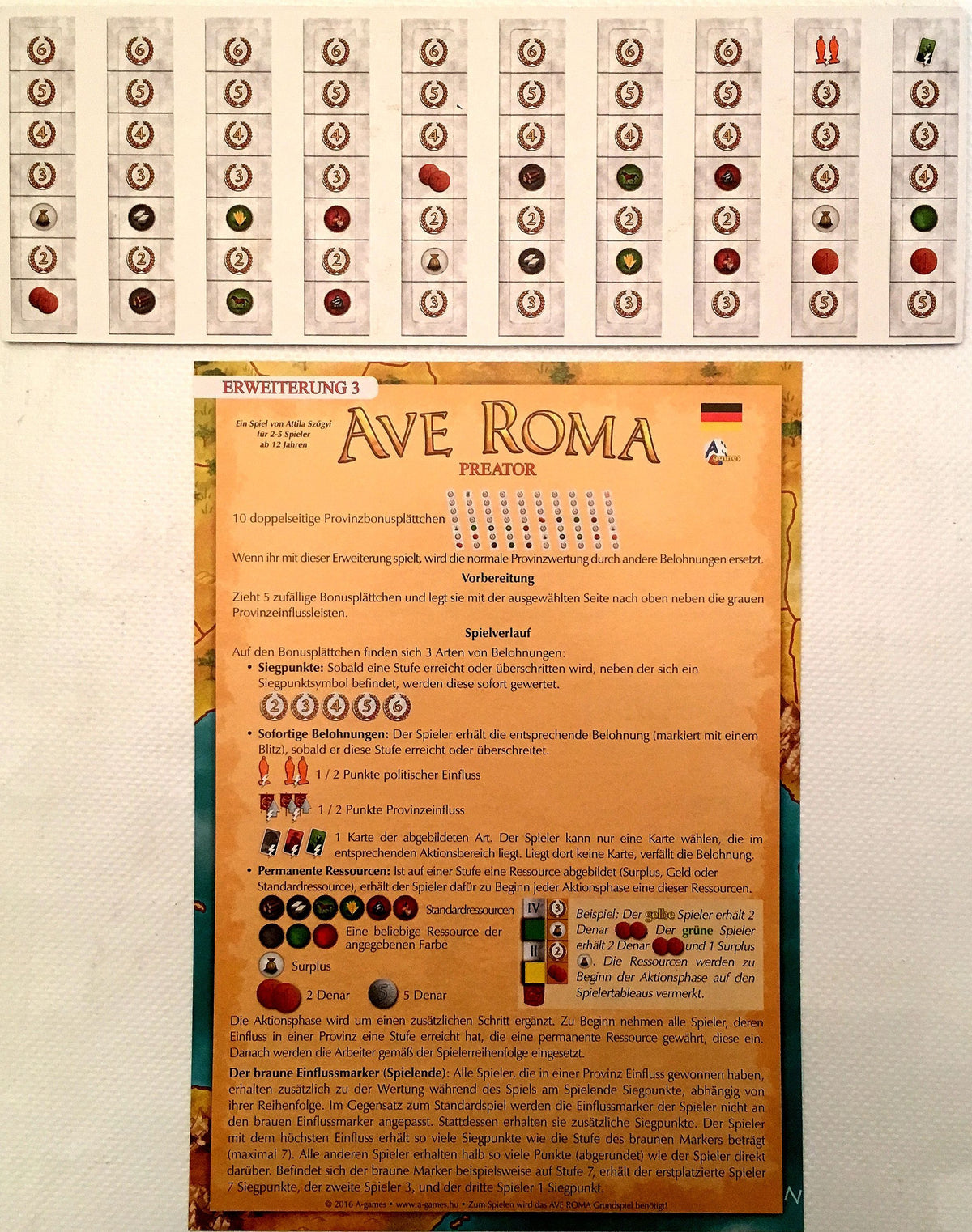 Ave Roma: PREATOR Expansion