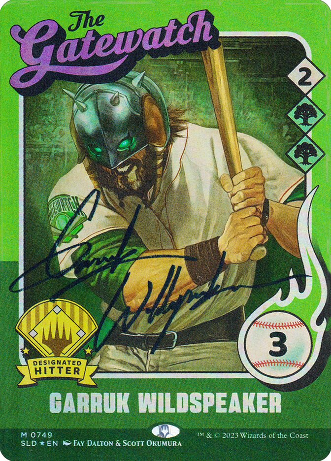 Garruk Wildspeaker (749) (Autographed)