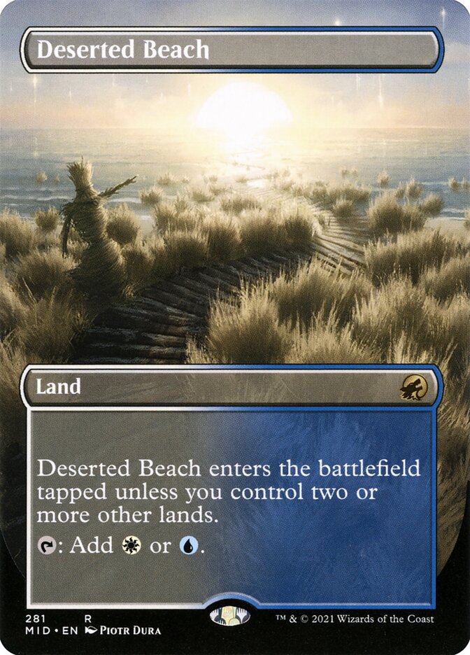 Deserted Beach (Borderless)