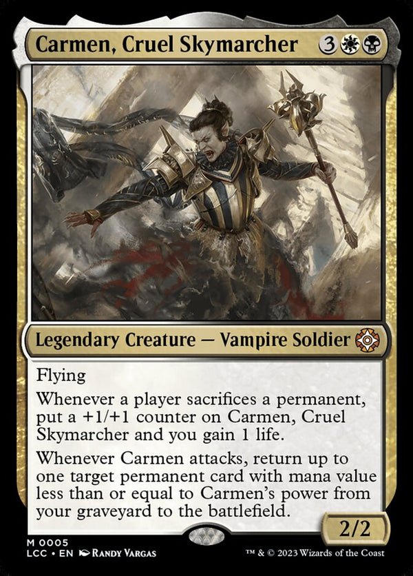 Carmen, Cruel Skymarcher - Magic: The Gathering