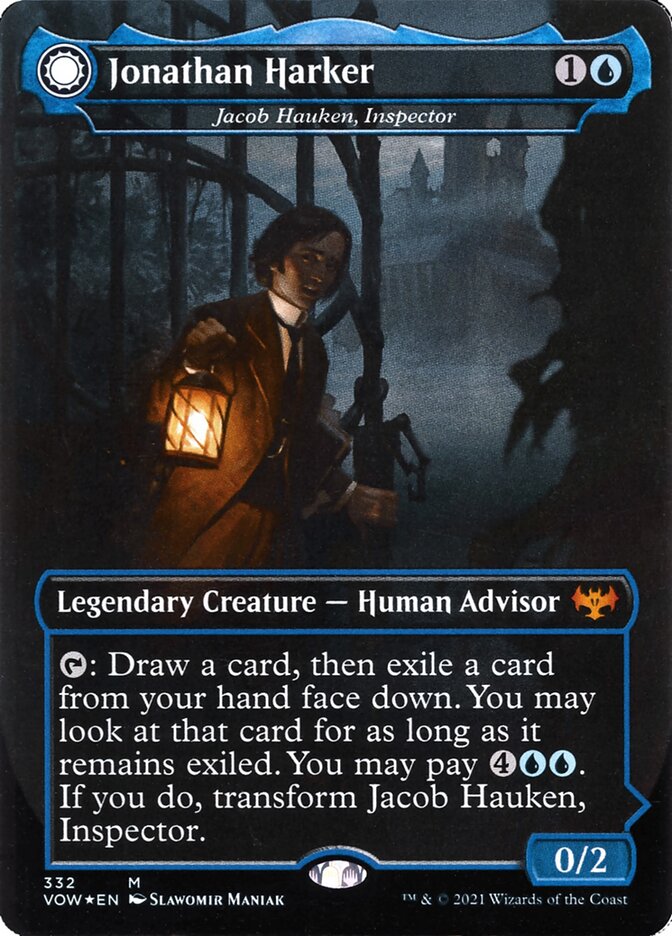 Jonathan Harker - Jacob Hauken, Inspector