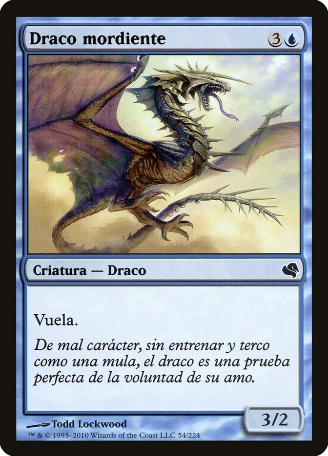 Snapping Drake (Spanish) - "Draco mordiente"