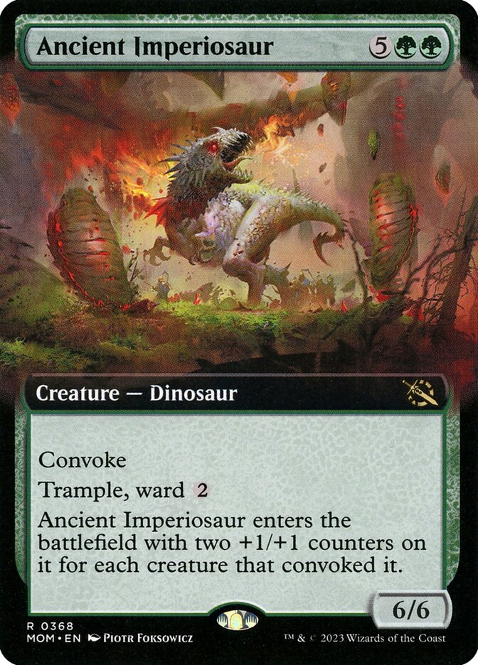 Ancient Imperiosaur (Extended Art)